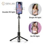Gậy Chụp Ảnh Tự Sướng Bluetooth Không Dây Chân Máy Đơn Mini Có Thể Mở Rộng
