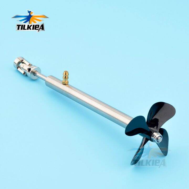 FATJAY cce4345 4mm Boat Shaft + D50mm 4 Blades Propeller + Cardan Joint