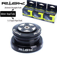 RISK Dual use Bicycle Headset External Bike Headset For 44mm Straight Head Tube With 28.6mm Straight Fork or 1.5 Taper Fork