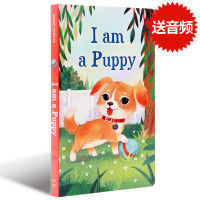 I am a puppy I am a bunny the same series of English original picture books famous Richard scarry childrens paperboard books are rich in color 0-3 years old