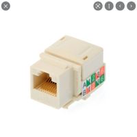 เต้ารับตัวเมีย CAT 5E RJ45 SLIM LINK รุ่น US-1005SC1 (1ตัว)