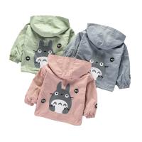 2023 New Spring Girls Boys Coats Cartoon Totoro Hoodies Jacket For Kids Children Hoodies Lovely Windbreaker Outerwear