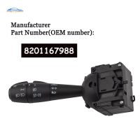 8201167988 681726046R For Renault 2012 251682 255405056R 255400337R for Dacia Dokker Lodgy Logan Sandero Steering Column Switch