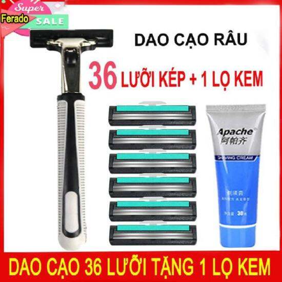 Bộ cạo râu 38 món - bộ kit cạo râu loại tốt siêu tiết kiệm - ảnh sản phẩm 1