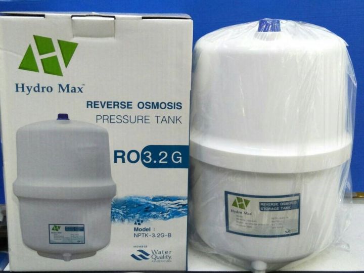 pett-unipure-hydromax-ro-pressure-tank-ถังเก็บน้ำ-ถังความดัน-3-2-gallon-12-ลิตร-ไม่มีวาล์วไม่มีสายนะคะ-ใช้กับ-เครื่องกรอง-เครืองกรองน้ำ-1