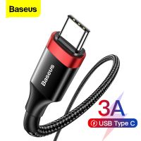 Baseus ที่ชาร์จ USB Type C,สาย USB Type C สำหรับ S22 S10ข้อมูล3เมตร