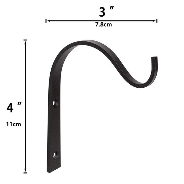 ตะขอยึดสำหรับวางกระถางต้นไม้ทำจากเหล็กรูปตัว-s-ตะขอแขวนโคมไฟแบบแขวนสำหรับตกแต่งบ้านที่วางกระถางต้นไม้ทำจากเหล็กดอกไม้แขวนผนัง