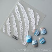 hot【DT】❖  Beach 5D Stickers Vocation Nails Manicure Decals