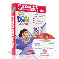 Dora the Explorer phonics reading program pack #3 with Dora adventure natural spelling 12 volume gift box with CD