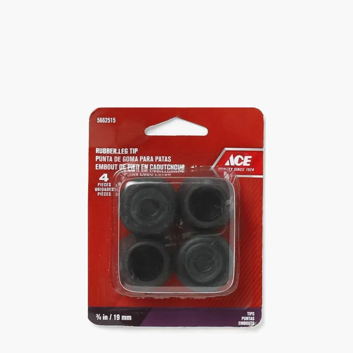 Ace Hardware 4pc. Rubber Leg Tip 3/4in. Lazada PH