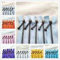 ❒ 20Cm-50Cm 5Pcs 3 Classic Bronze Dropper High Quality Closed Tail Zipper