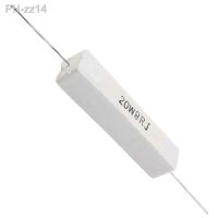 8 Pcs Wire Wound Ceramic Cement Resistor 8 Ohm 20W 5