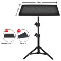 120cm Portable Tripod Camera Professional Universal Stand Mount Laptop Projector Projection Bracket With Aluminum Tray Outdoor Bag Accessories