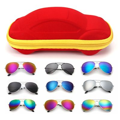 10 Colors Kids Classic Pilot Sunglasses Children Travel Outdoor Sports Eyewear Boys Girls Vintage UV400 Shades Sun Glasses