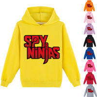 SPY NINJAS เสื้อสเวตเชิ้ตเด็ก9สีแบบเกาหลี,เสื้อกันหนาวผ้าฝ้าย65% + เสื้อฮู้ดอนิเมะใยโพลีเอสเตอร์35% เด็กหญิงเด็กชายแขนยาวของเด็กผู้ชาย0000ฤดูใบไม้ผลิและฤดูใบไม้ร่วง