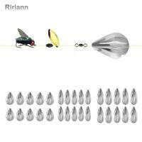 RIRIANN เครื่องมือทุ่นสายเบ็ดตกปลาลอยน้ำได้10ชิ้น/เซ็ต3.1กรัม/4.8กรัม/7.5กรัมเหยื่อล่อปลาแพตกปลาอุปกรณ์ช่วยในการขว้างปาอุปกรณ์ตกปลาแบบจม