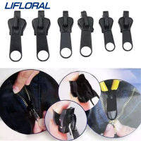 6Pcs DIY Handwork Zippers Sewing Tools Instant Zipper Universal 3 Sizes Replacement Zip Slider Fix Zipper Repair Kit Accessories Door Hardware Locks F