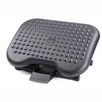 ☇✽❧ Foot Rest 3 Height Under Desk Foot Rest Foot Stool With Tilt Angle Adjustment Massage Surface Texture For Office