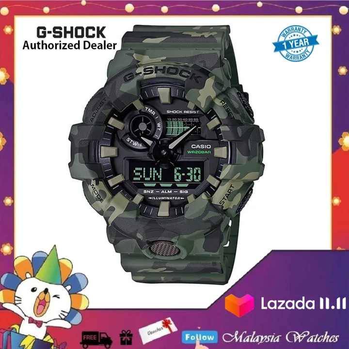 g shock watch military colour