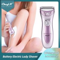 Hair Styling Sets ZZOOI CkeyiN Battery Powered Electric Lady Shaver Waterproof Female Hair Remover Razor Instant Shaving Women Leg Armpit Hair Epilator Hair Styling Sets