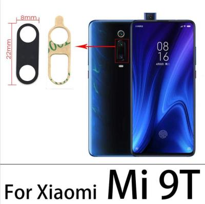 กล้องด้านหลังชิ้นส่วนที่เปลี่ยนฝาครอบเลนส์กระจกสำหรับ Xiaomi Mi Max3สูงสุด3 2 Mix2มิกซ์2S 3 Mi8 Mi9 Lite Mi10 Pro Mi 9T