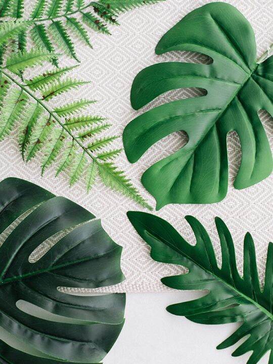 5pcs-artificial-monstera-artificial-plants-turtle-leaves-tropical-palm-leaves-summer-jungle-theme-for-home-hawaii-wedding-decor-spine-supporters