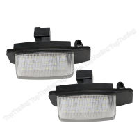 2PCS LED ด้านหลังจำนวนป้ายทะเบียนไม่มีข้อผิดพลาดสำหรับ Peugeot 4007 2007-2012สำหรับ Citroen C-Crosser 2007 2008 2009 2010 2011 2012 2013