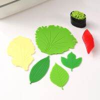 1Set Leaf Bento Dish Cup Lunch Separator Sushi Rice Ball Mat Kitchen Tools Accessories