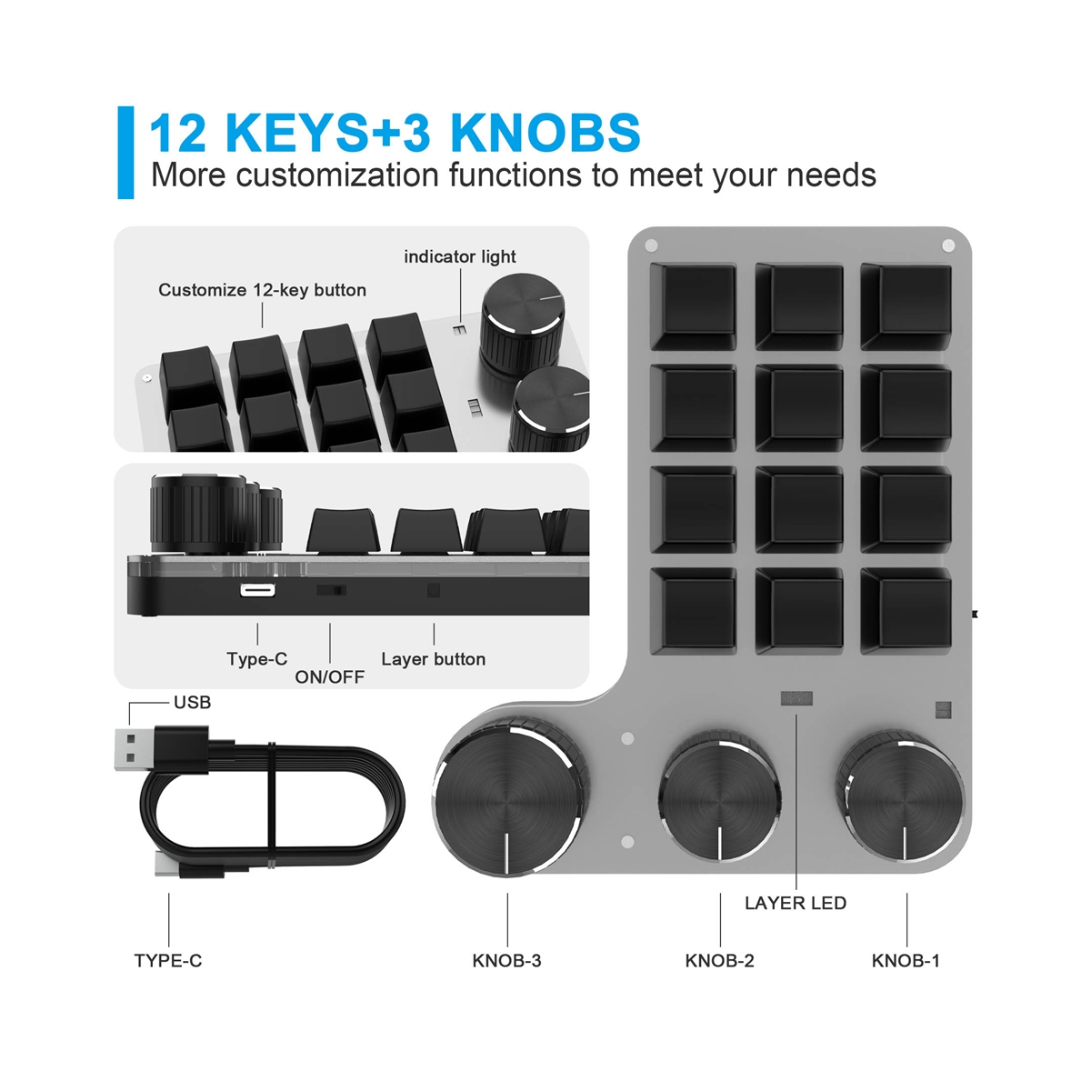 Programming Macro Custom Knob Keyboard Hotswap Macropad