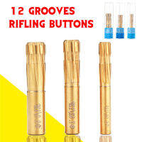 12ร่องขลุ่ยรีมเมอร์5.56-9เซนติเมตรกด Rifling ปุ่มห้องมิลลิ่งตัดรีมเมอร์แม่นยำสองชั้นใบมีดเครื่องมือเครื่อง