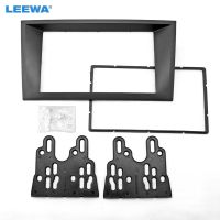 LEEWA 2DIN Car Refitting Radio Stereo DVD Frame Fascia Dash Panel Installation Kits For Ford Mondeo(2000-2007) CA1619