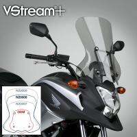 VStream+® Sport/Tour Replacement Screen for Honda® NC700X Windshield วินชีลด์ สีLight Tint ทรงSport ของแท้จากอเมริกา 100% Nationalcycle  Ztechnik MADE IN USA