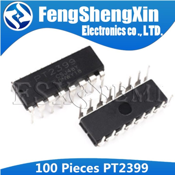 100pcs/lot PT2399 Echo Processor IC CD2399GP 2399 DIP-16