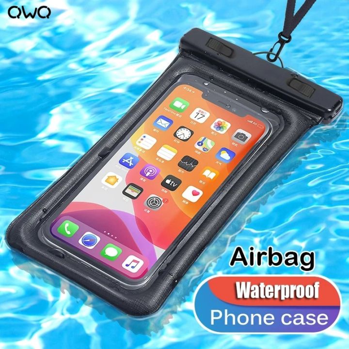 Waterproof Phone Bag IPX8 Cell Phone Pouch for Swimmers Divers Beach Pool  Water Activity, with Airbag Protection - Walmart.com