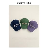 【Ready】? Childrens hat boys and girls spring autumn and summer ins Korean version embroidered letters peaked cap fashion baby baseball cap