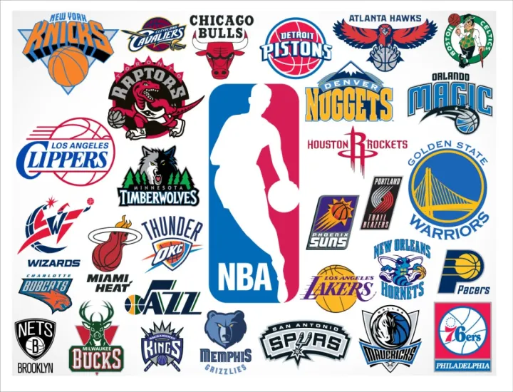 NBA TEAM LOGO STICKERS | Lazada PH