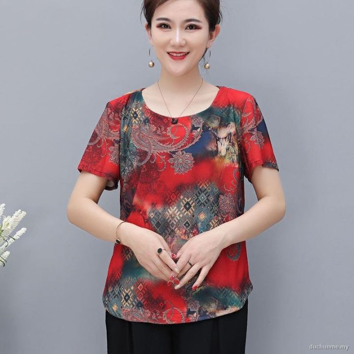 cod-dsfdgdffghh-middle-aged-and-elderly-mothers-wear-summer-blouse-women-new-short-sleeve-s-loose-large-size-100kg-t-shirt-women-middle