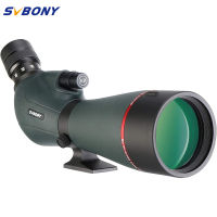 Svbony SV406P ED Monocular Spotting Scope 20-60x80 ED แว่นตา HD โฟกัสคู่ BAK4 FMC กล้องโทรทรรศน์ความละเอียดสูงสำหรับการดูดาว ดูสัตว์ป่า ดูนก