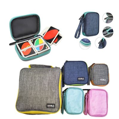 Storage Bag For Travel Carrying UNO Case Compatible Card Game Card Package Key Case Digital Product Headphone Wire Toys No card Headphones Accessories