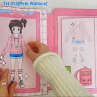 ▼ The high level of appearance change paper doll a lovely girl handmade DIY funny girl toys games quiet book