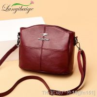 hot【DT】❣﹍  Female Small Shoulder Ladies 2023 NEW Crossbody HighQuality Soft Leather Messenger Sac