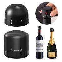 Vacuum Reusable Red Wine Corks Champagne Bottle Sealer Cap Stopper Set Leak-proof Fresh Keeper for Wine Plug Bar Tools Bar Wine Tools