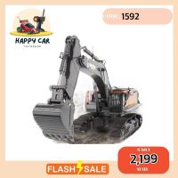 รถแม็คโครบังคับ Huina 1592 สไตล์ Volvo สเกล 1:14 22Ch (ฟรีสติกเกอร์ Volvo)