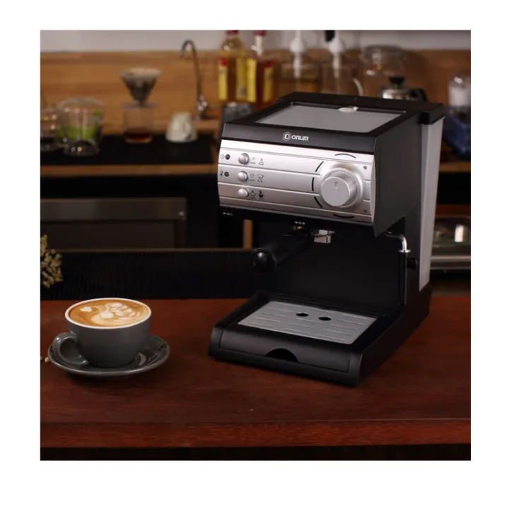 [Ready Stock] Donlim Coffee Machine DLKF6001 Semiautomatic Coffee