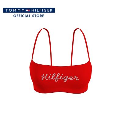 Tommy Hilfiger บิกินี่ท่อนบนผู้หญิง รุ่น UW0UW04536 SNE - สีแดง