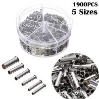 1900pcs Terminal Block Cold-Pressed Insulated Ferrules Terminal Block Cord End Wire Connector Electrical Crimp  Sleeves Electrical Circuitry  Parts