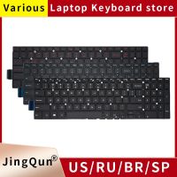 US/English Russian Laptop Keyboard For Dell Inspiron15-7000/7566 5567 7567 5665 5570 7577 P65F P72F G3-3579/3779 With Backlight