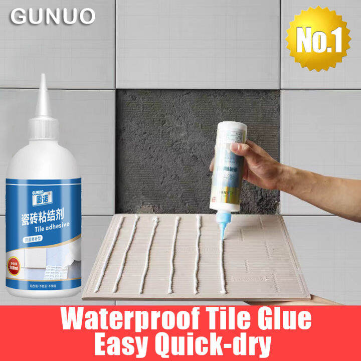 GUNUO Tile Adhesive for Repair Crack Tile Loose Special-Purpose Easy ...