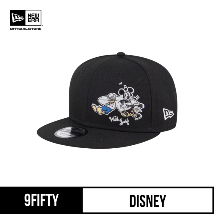 New Era 9FIFTY Disney Surf Mickey Mouse Black Snapback Cap Lazada