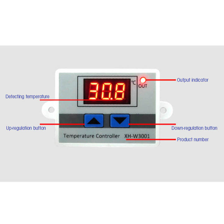 Convenient Digital Thermostat Stable Temperature Controller For ...